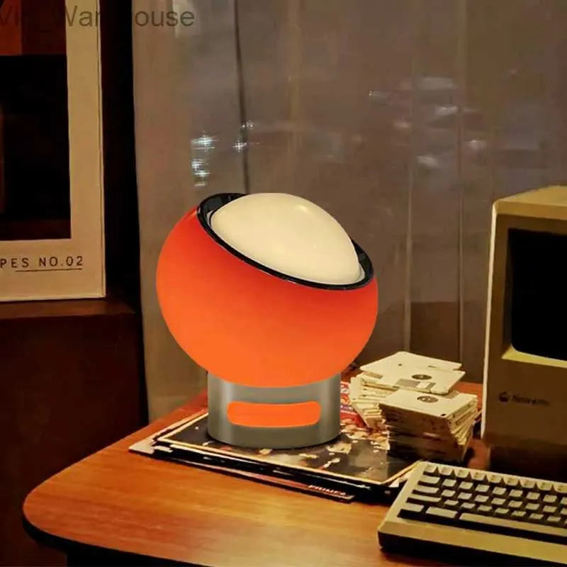 Elegant French Bauhaus Table Lamp with Soft Opal Lighting - OpalTable