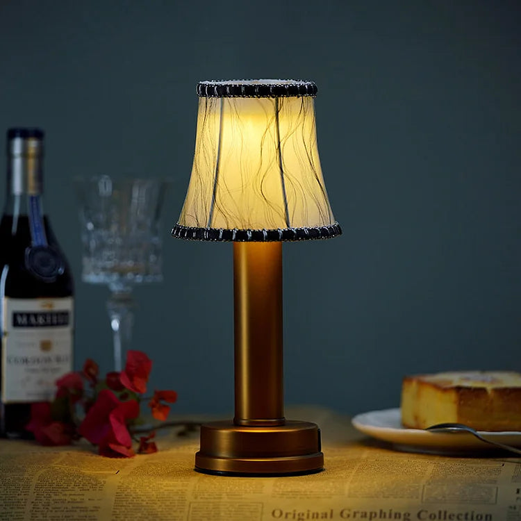 Sleek Modern Metal Table Lamp - MetalTable