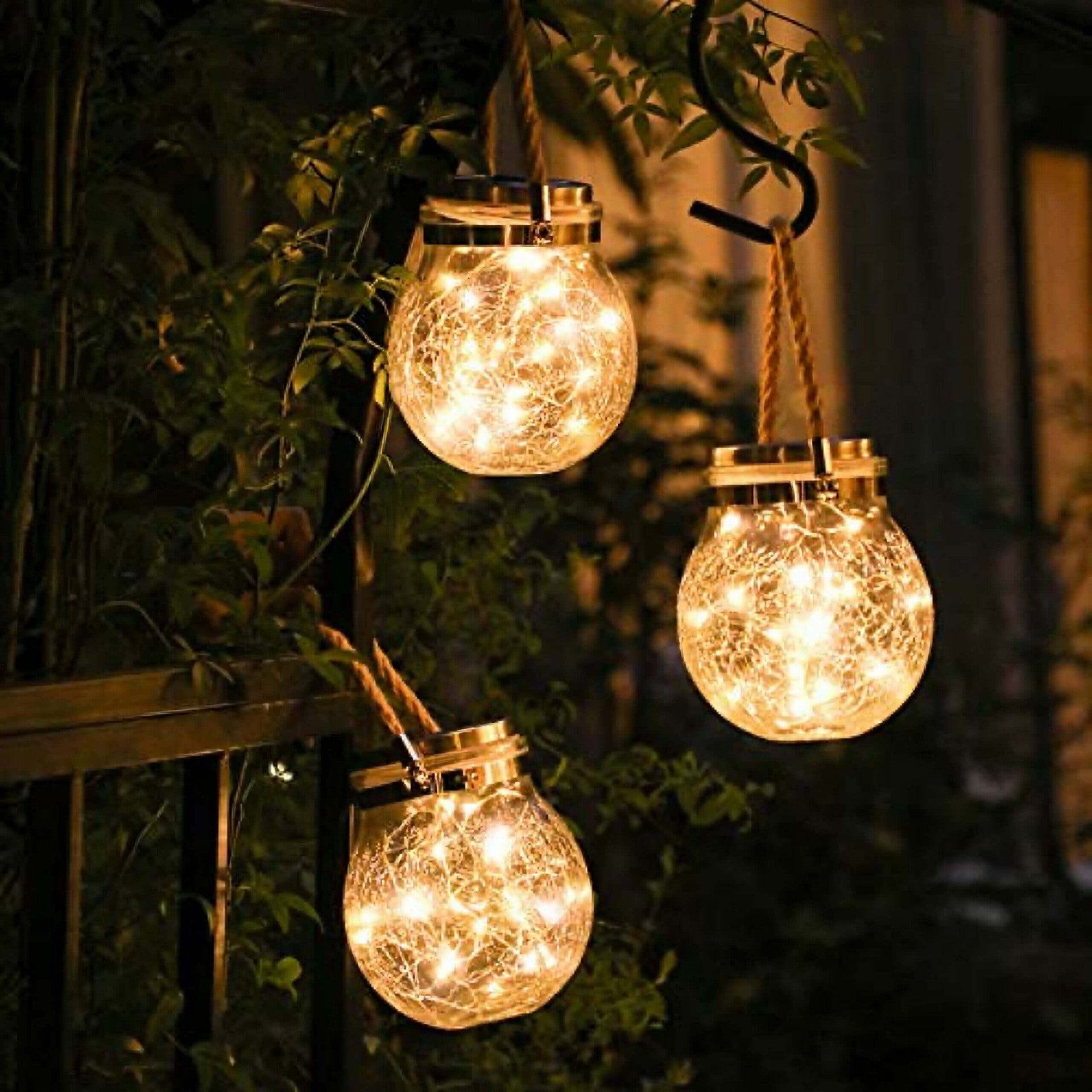 Solar-Powered Glass Table Lamp for a Cozy, Eco-Friendly Glow - SolarTable
